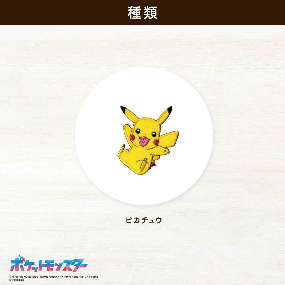 ポケットモンスターワッペン